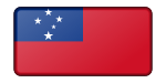 Flag of Samoa (bevelled)